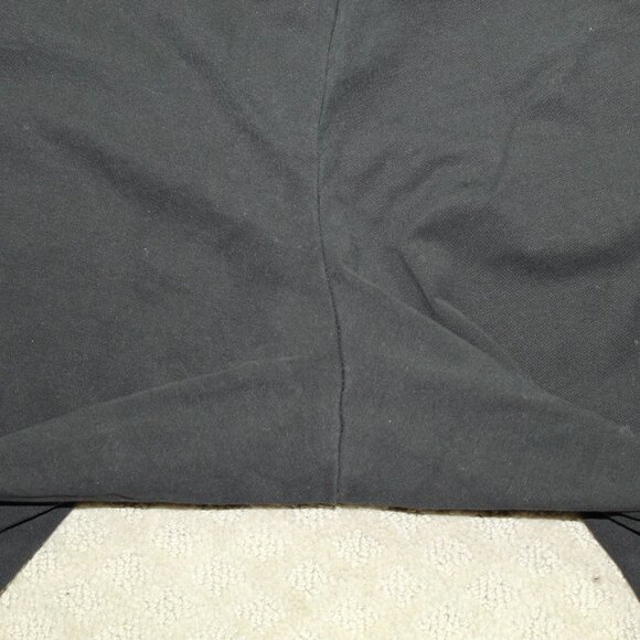 Catherines Plus Suprema Black Cotton Straight Leg Pockets Pants 5X, 34/36W - Picture 5 of 7